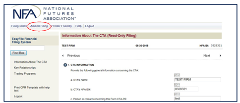 cta form pr cta profile screenshot